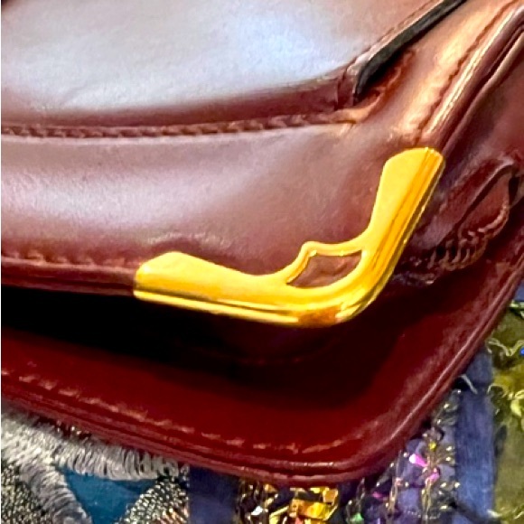 Cartier Vintage large beautiful smooth leather Clutch excellent condition - Picture 4 of 10